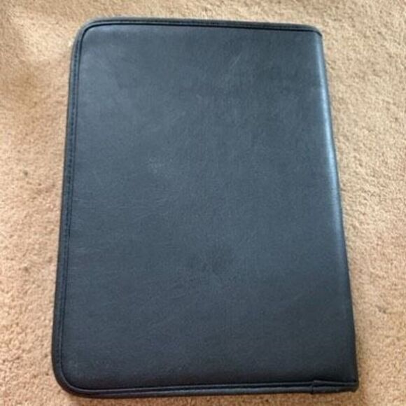 Erie Bearings 13” x 10” Black Faux Leather Portfolio - Picture 5 of 6
